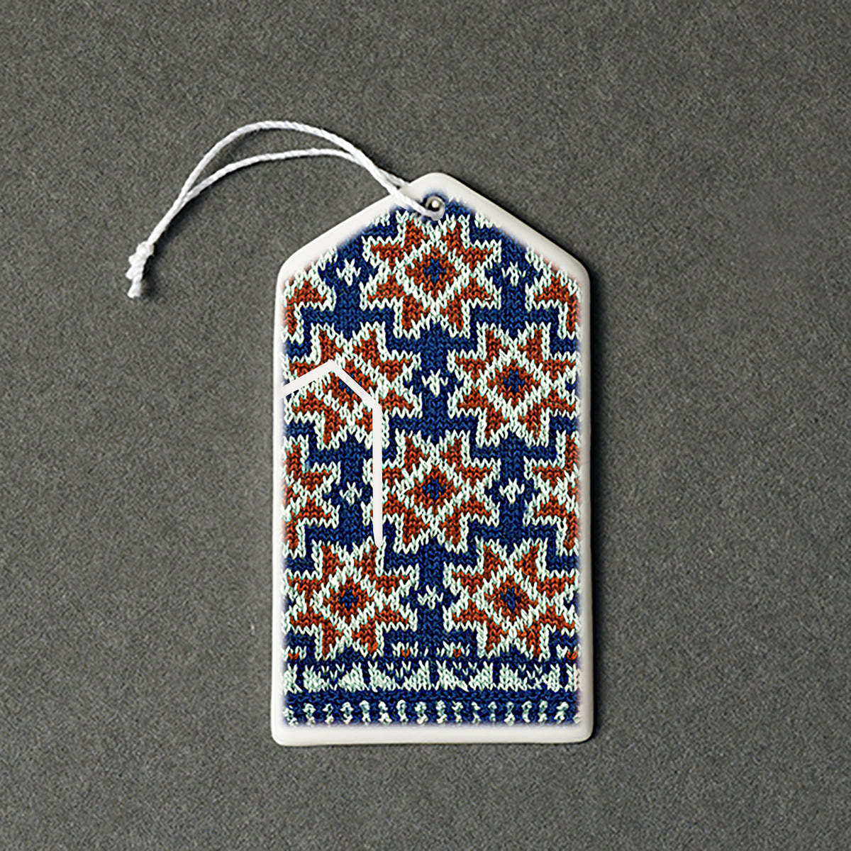 Porcelāna rotājumi - cimdiņi ar apdruku