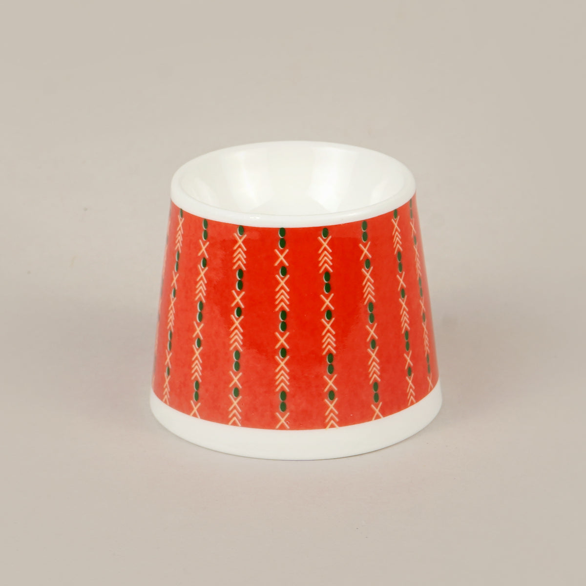 Porcelain Egg Holder with print