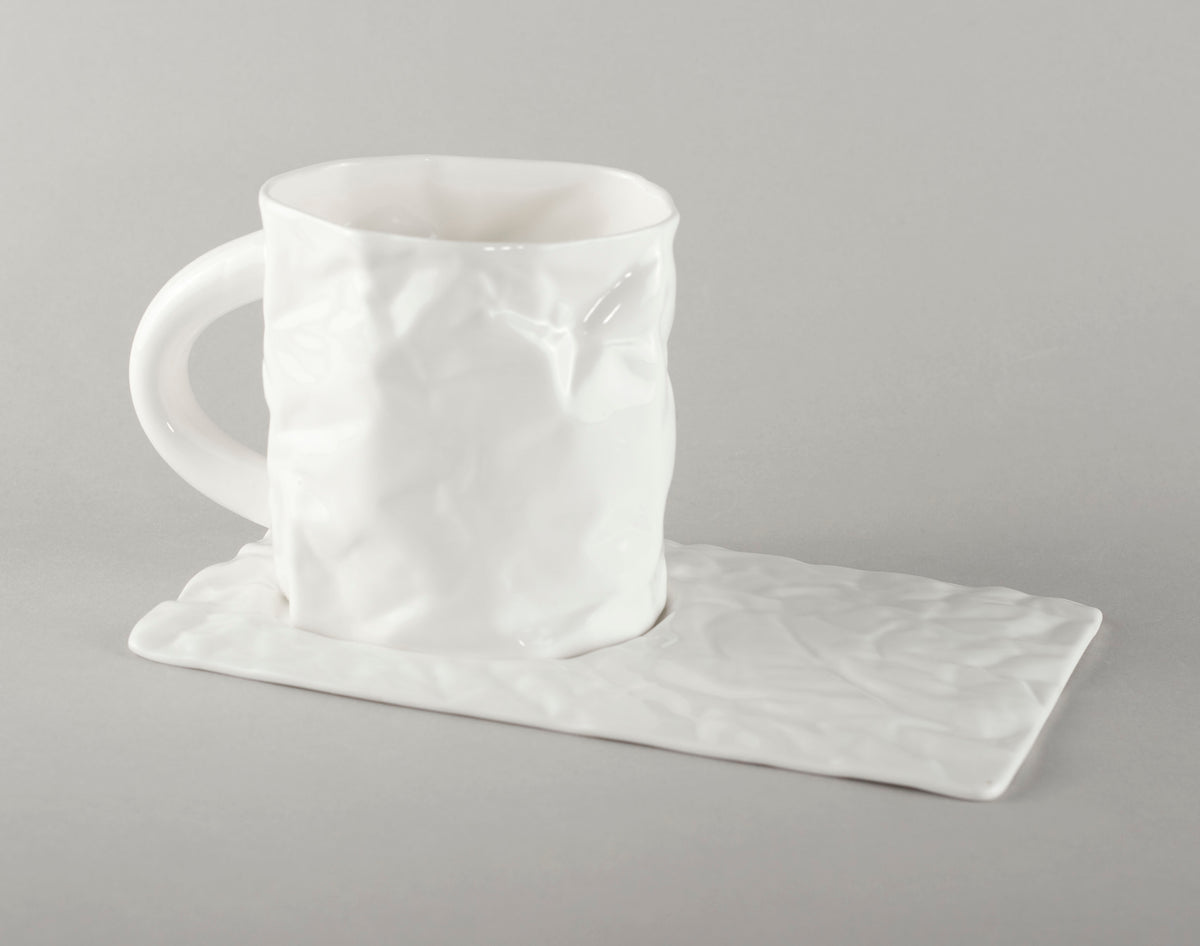 Porcelāna Burzīta apakštase tējas krūzei