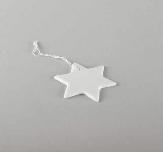 Porcelain Decorations - Star