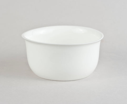 Porcelāna gludā bļoda L