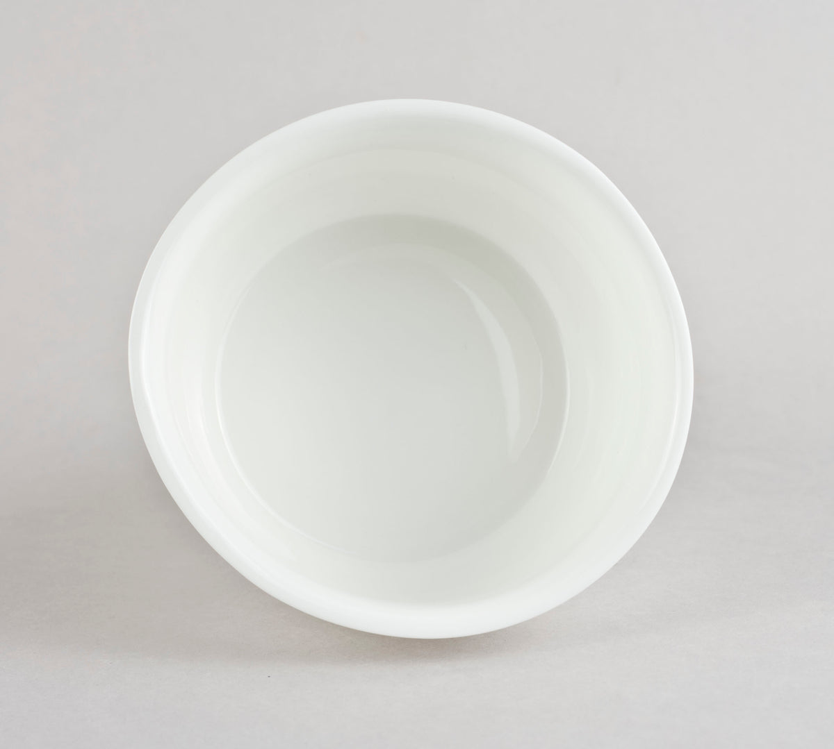 Porcelāna gludā bļoda L