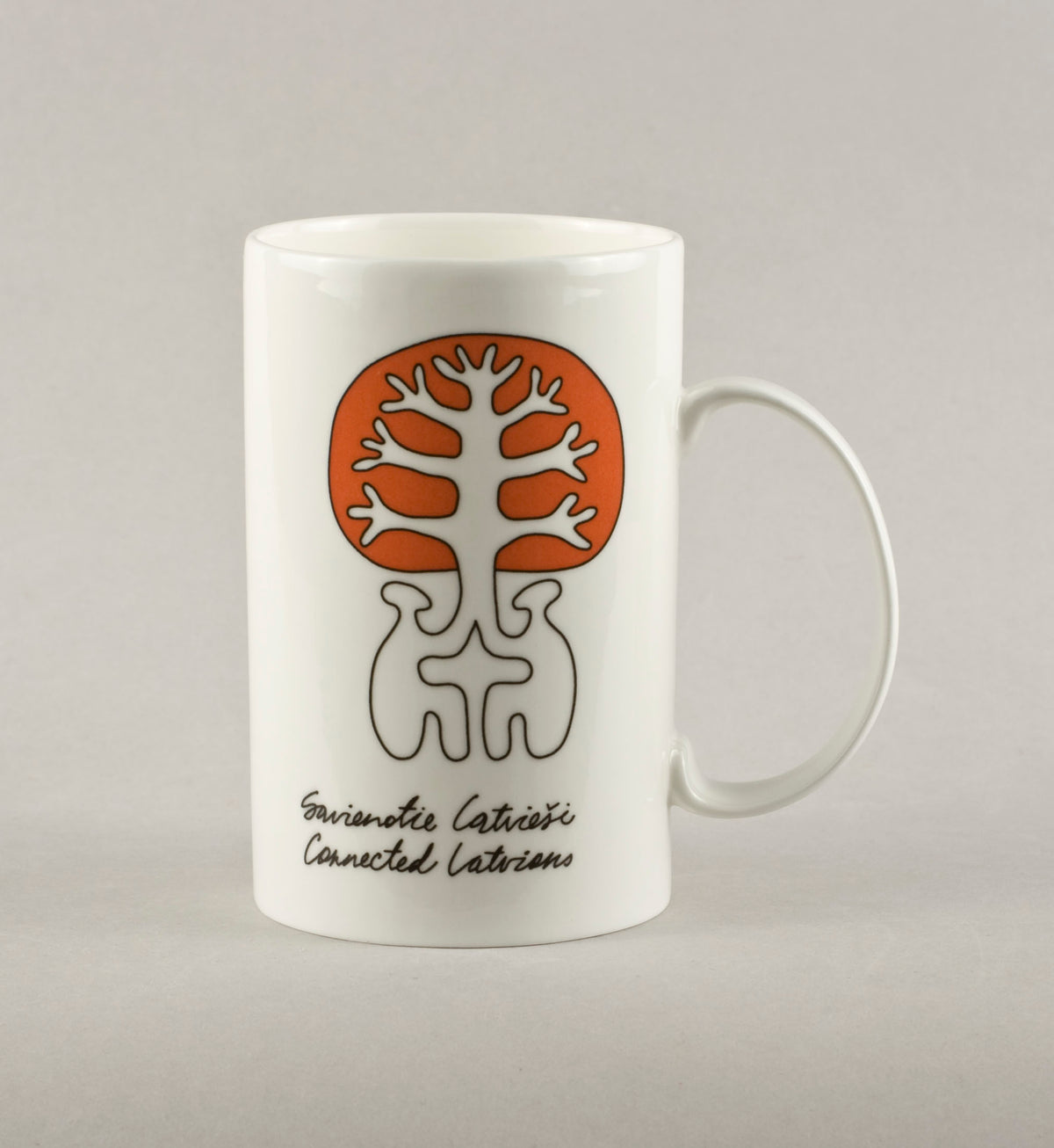 Connected Latvians 1. Medium Mug