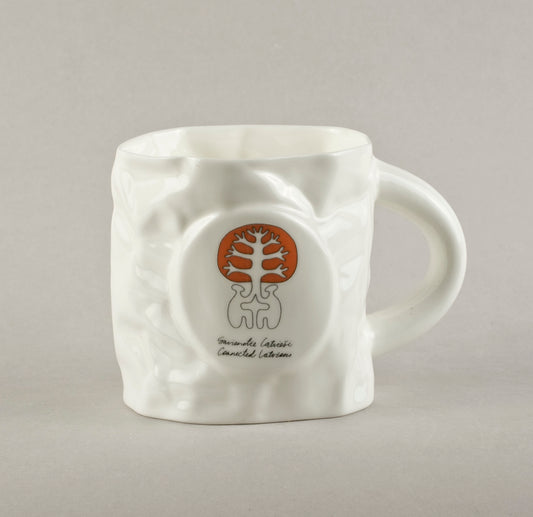 Connected Latvians. Crumpled Tea Mug