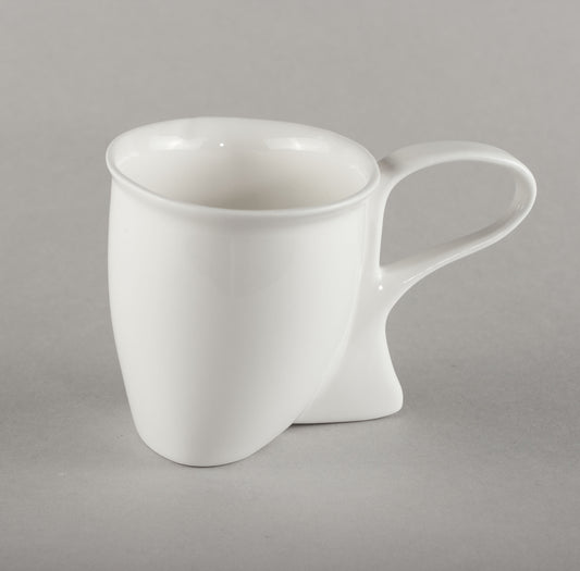 Porcelāna krūze Lillija ar kājiņu