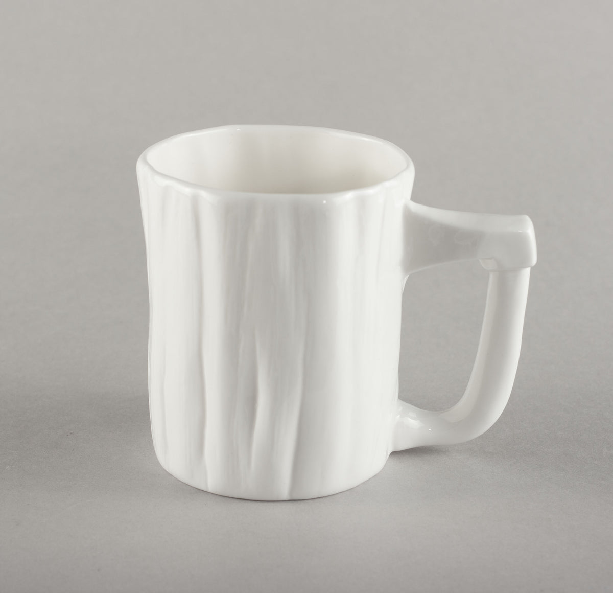 Porcelain Log With An Axe M