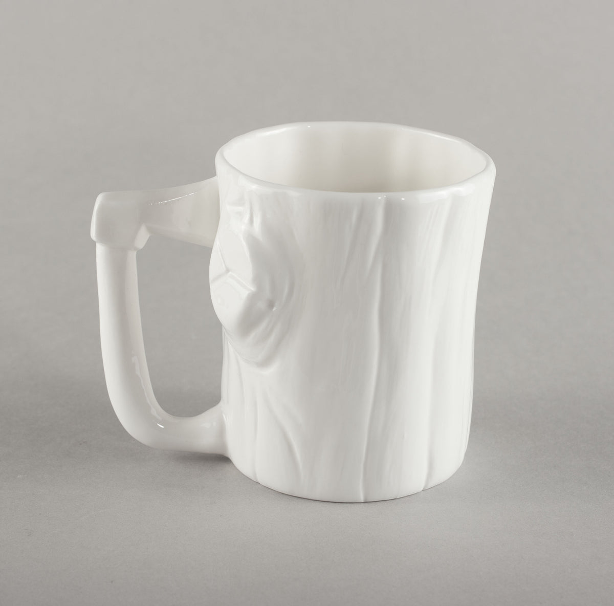 Porcelain Log With An Axe M