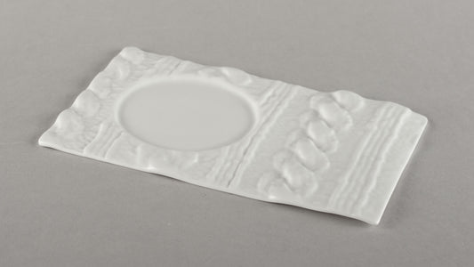 Porcelāna Adīta apakštase kafijas krūzei