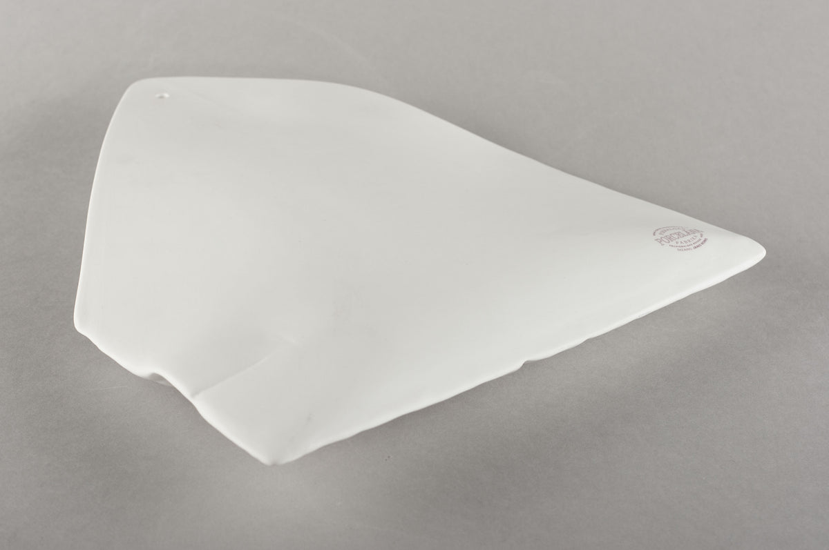 Porcelain Crumpled Envelope