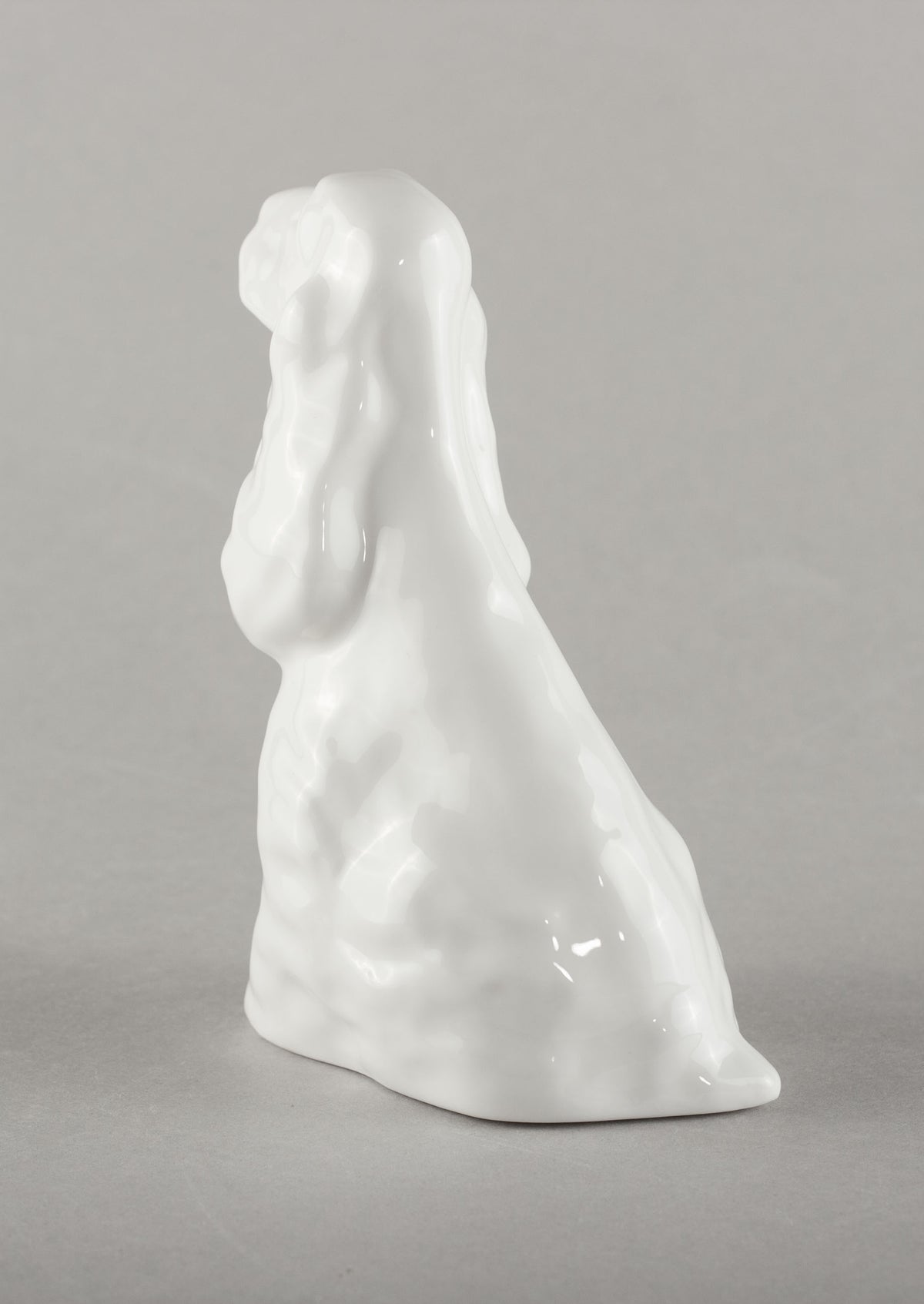 Porcelāna suns basets
