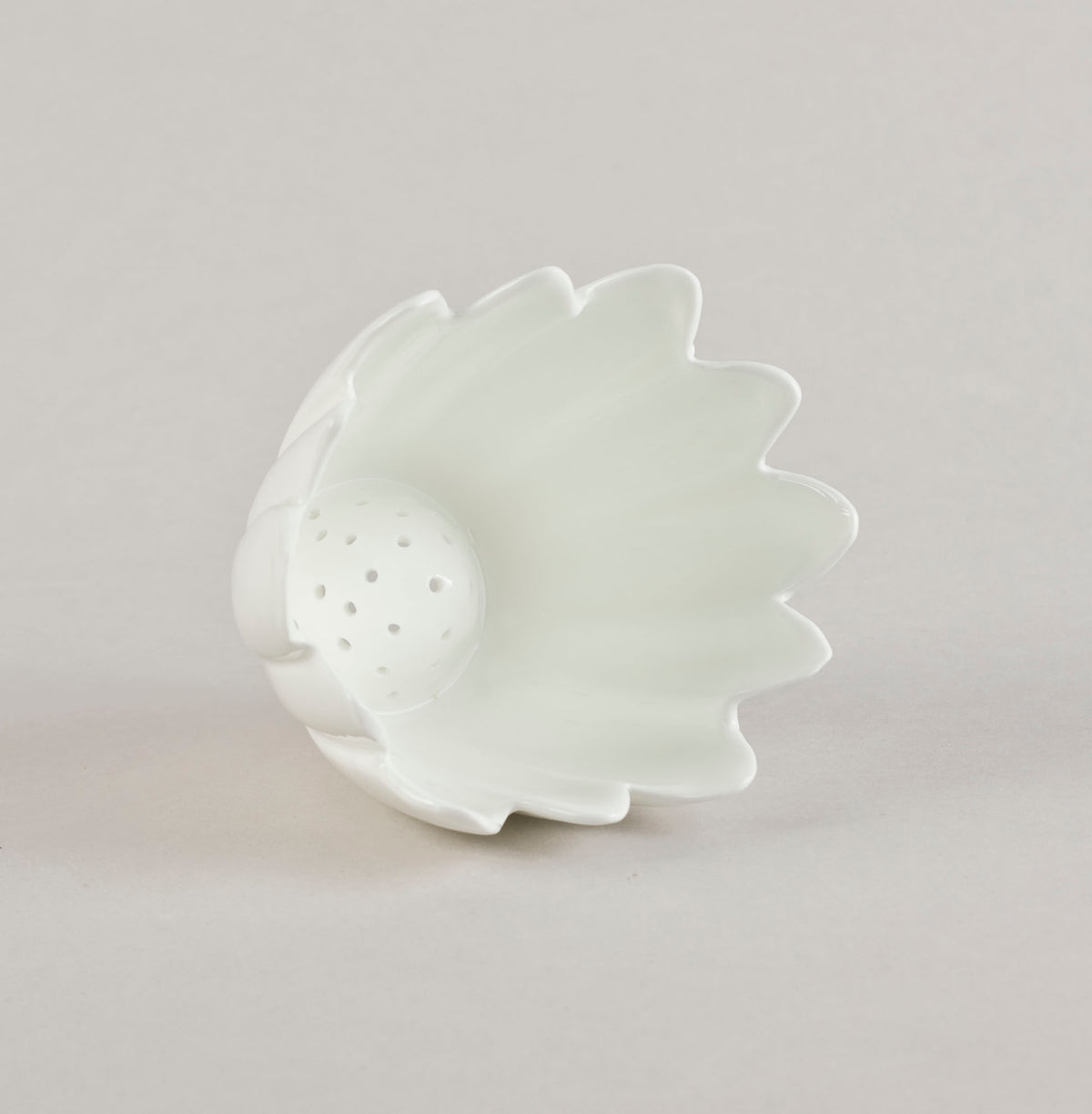 Porcelāna tējas sietiņš Ūdensroze